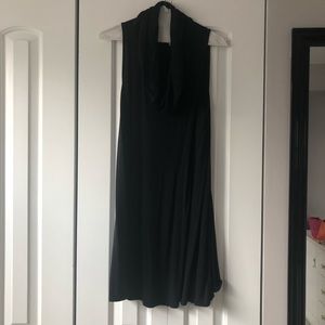 ABERCROMBIE & FITCH BLACK SHIFT DRESS SIZE M
